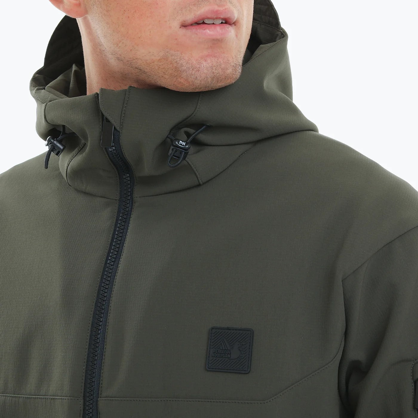 Peaceful Hooligan Softshell Jacket Dark Khaki
