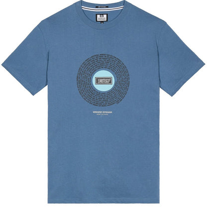 Weekend Offender Oasis Supersonic T-Shirt Airforce Blue