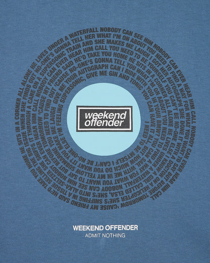 Weekend Offender Oasis Supersonic T-Shirt Airforce Blue