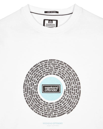 Weekend Offender Oasis Supersonic T-Shirt White