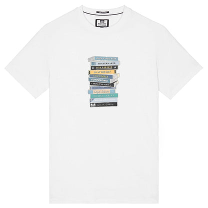Weekend Offender Oasis Cassettes T-Shirt White