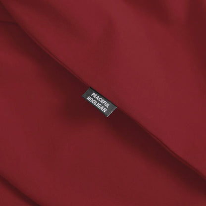 Peaceful Hooligan Oasis Morning Glory T-Shirt Dark Red