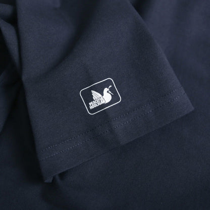 Peaceful Hooligan Oasis Morning Glory T-Shirt Navy