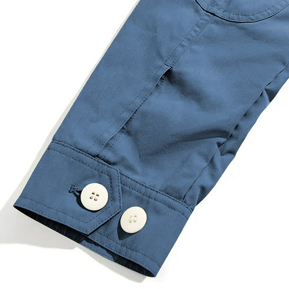 Penfield Wax Cloth Hooded Jacket Blue Indigo