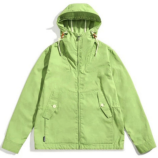 Penfield Wax Cloth Hooded Jacket Mistletoe Green