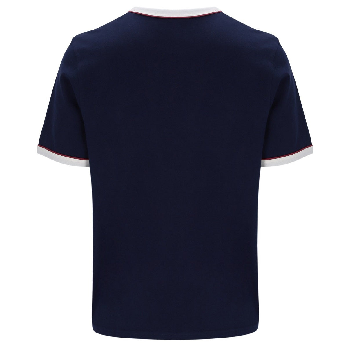 Fila Rosario Chest Stripe T Shirt Navy Blue