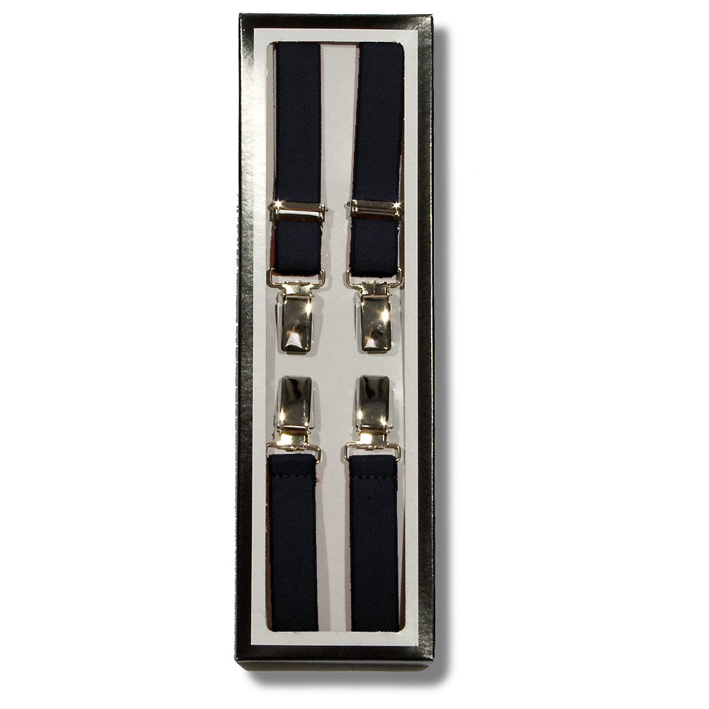 Relco 1.5cm Half Inch Wide Mod Skinhead Skinny Braces (10 Colours)