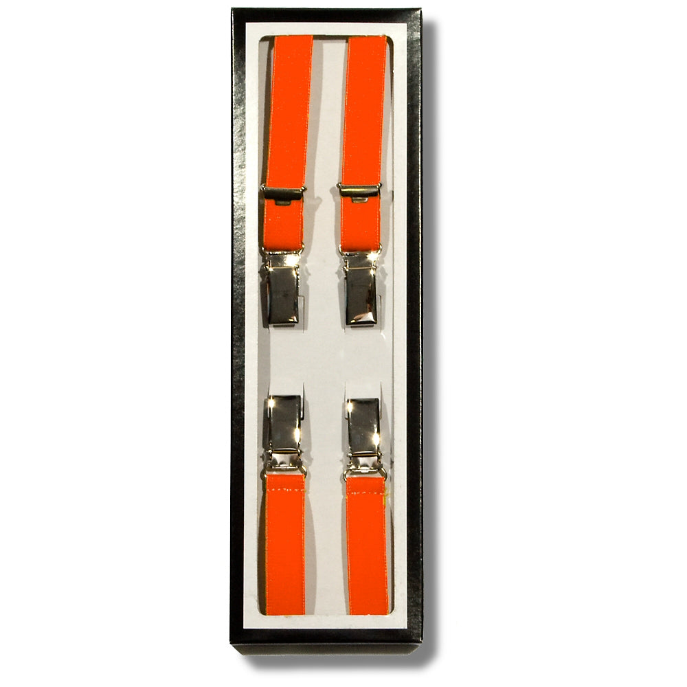 Relco 1.5cm Half Inch Wide Mod Skinhead Skinny Braces (10 Colours)