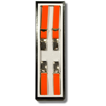 Relco 1.5cm Half Inch Wide Mod Skinhead Skinny Braces (10 Colours)