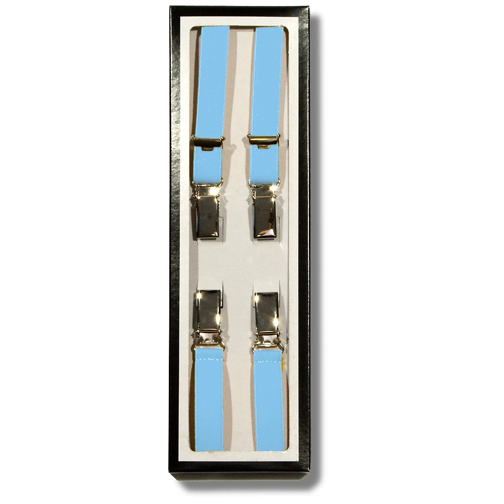 Relco 1.5cm Half Inch Wide Mod Skinhead Skinny Braces (10 Colours)