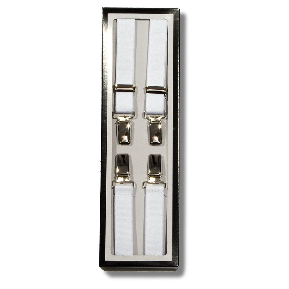 Relco 1.5cm Half Inch Wide Mod Skinhead Skinny Braces (10 Colours)