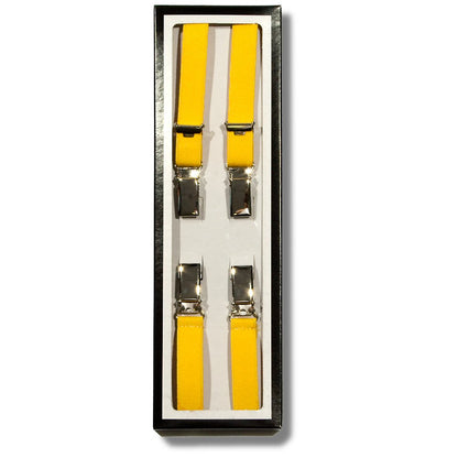 Relco 1.5cm Half Inch Wide Mod Skinhead Skinny Braces (10 Colours)