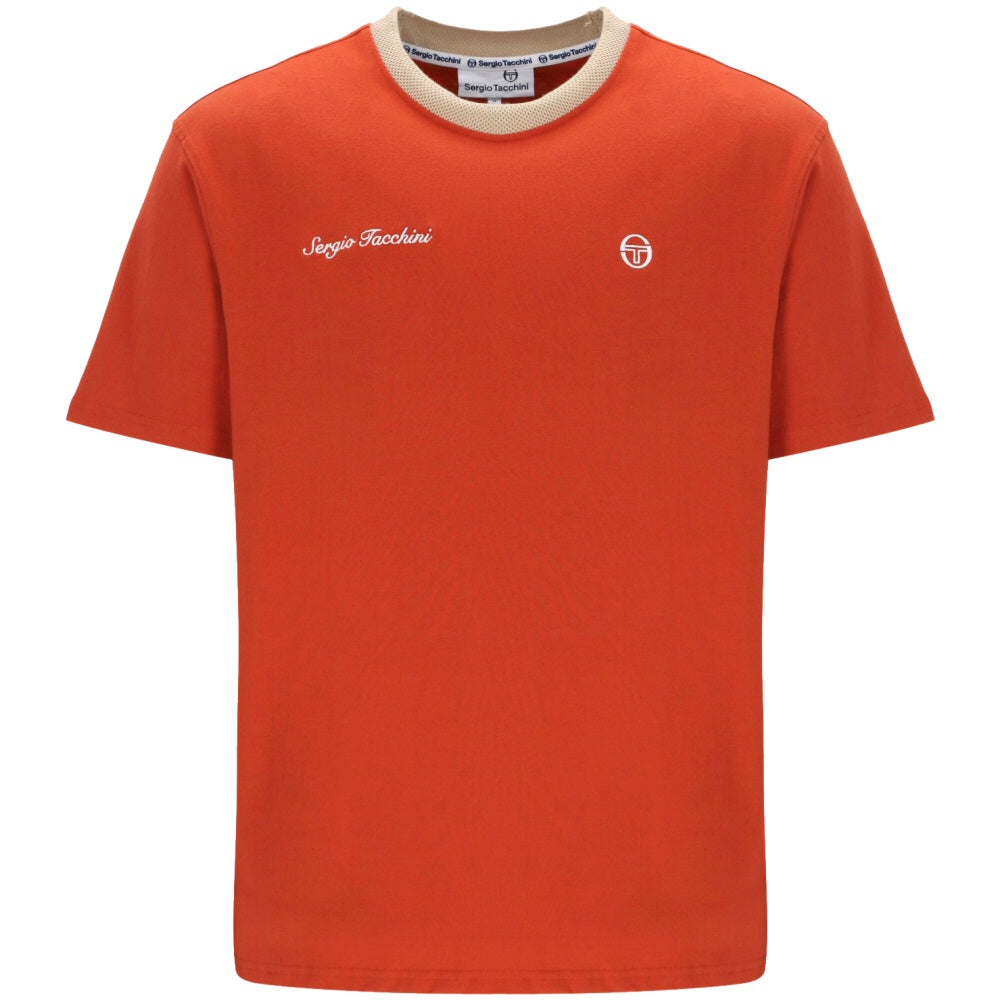 Sergio Tacchini Berto T Shirt Burnt Orange