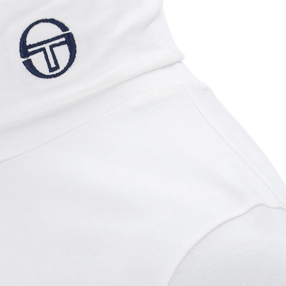 Sergio Tacchini Logo Collar Jersey Roll Neck White
