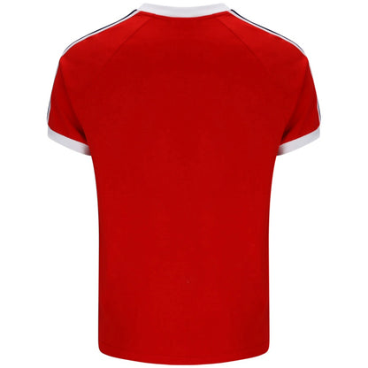 Sergio Tacchini Raglan Sleeve Ringer T-Shirt Red