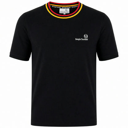 Sergio Tacchini Rainer Ringer T-Shirt Black