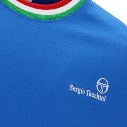 Sergio Tacchini Rainer Ringer T-Shirt Italia Blue
