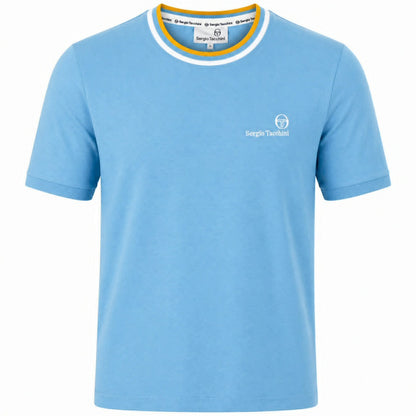 Sergio Tacchini Rainer Ringer T-Shirt Sky Blue