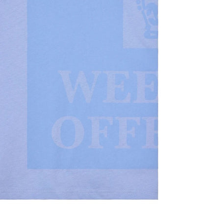 Weekend Offender Back n Front Large Print T-Shirt Blue