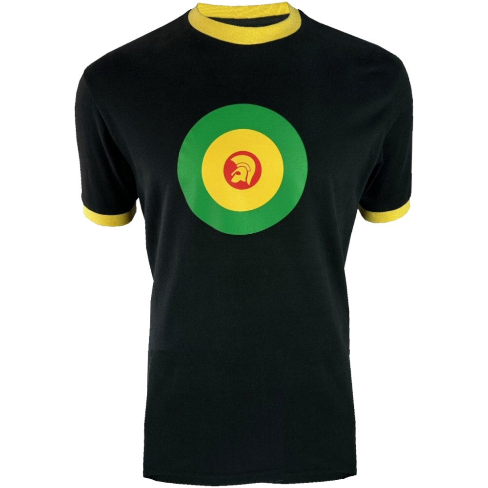 Trojan Records Helmet And Roundel T-Shirt Black