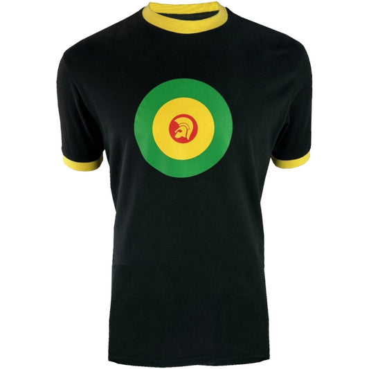 Trojan Records Helmet And Roundel T-Shirt Black
