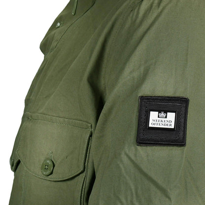 Weekend Offender Kovags 3 Pocket Smock Dark Olive