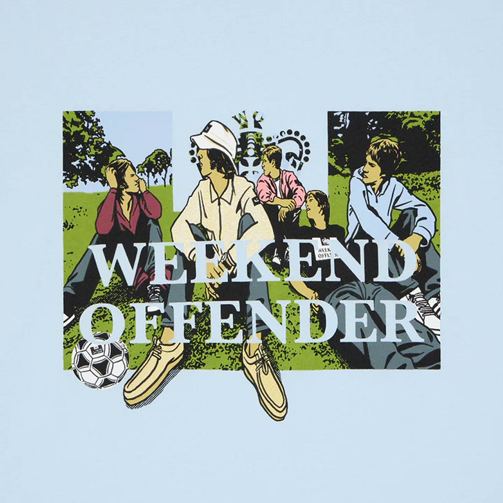 Weekend Offender Verve Urban Hymns T-Shirt Sky Blue