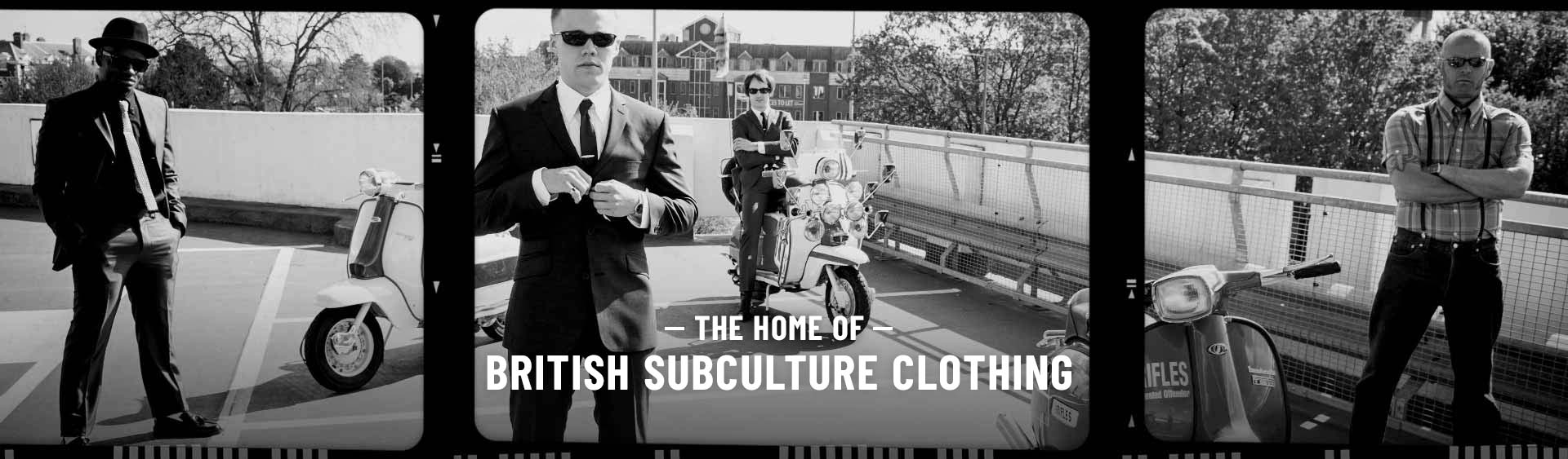 The Home of British Subculture Clothing