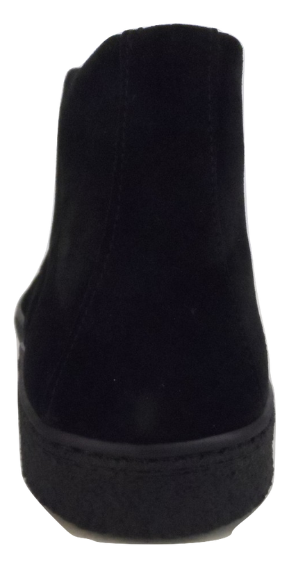 Ikon Original Mens Black Ikonik Suede Desert Boot