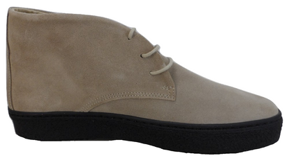 Ikon Original Mens Beige Ikonik Suede Desert Boot Beige