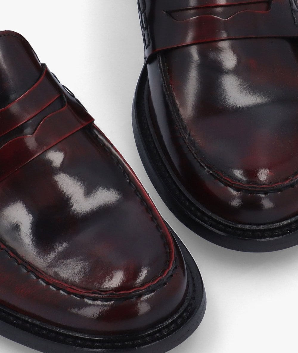 Delicious Junction Penny Loafer Oxblood