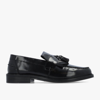 Delicious Junction Rude Boy Tassel Loafer Black