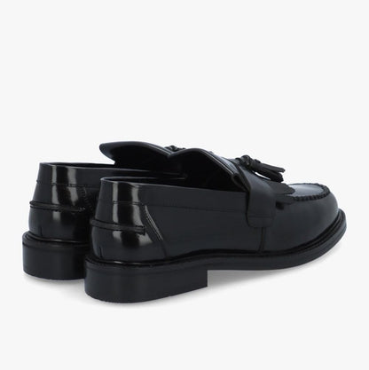 Delicious Junction Rude Boy Tassel Loafer Black