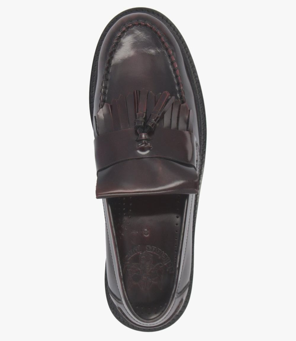 Delicious Junction Rude Boy Tassel Loafer Oxblood
