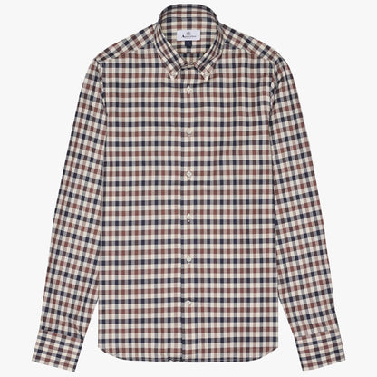 Aquascutum Iconic Club Check Long Sleeve Shirt