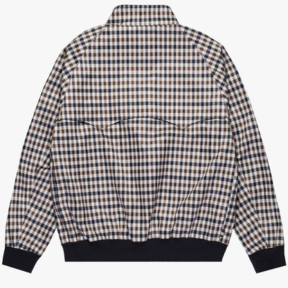 Aquascutum Archival Weatherproof Harrington Jacket Club Check