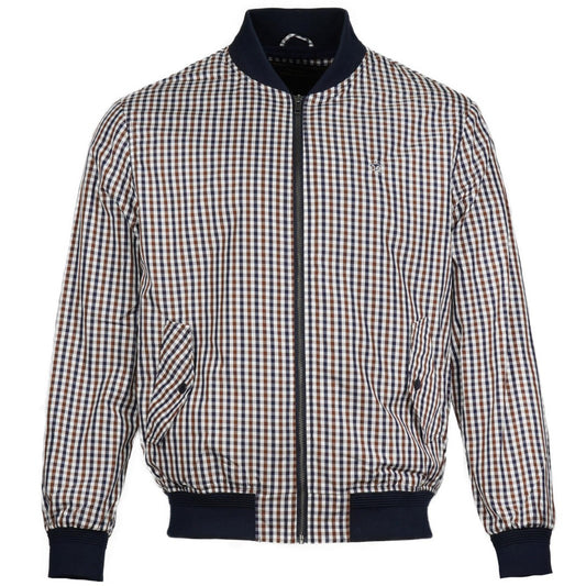 Merc London Check Bomber Jacket