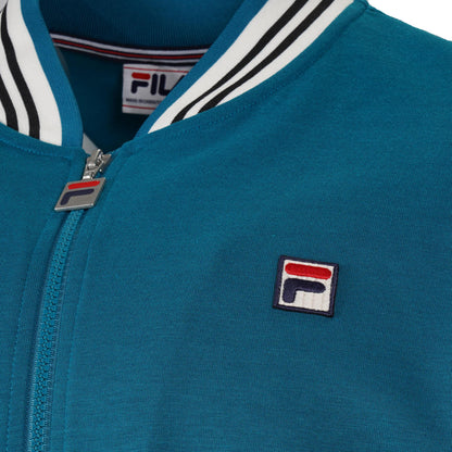 Fila Settanta Baseball Track Top Jacket Teal