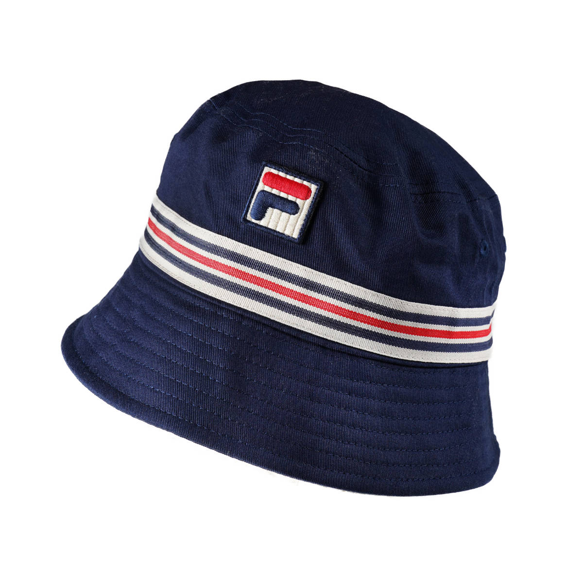 Fila Jojo Tape Multi Stripe Bucket Hat Navy