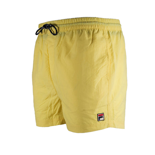 Fila Artoni Drawstring Waist Swim Shorts Lemon