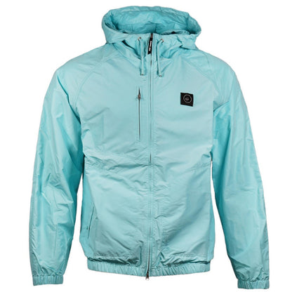 Marshall Artist Lightweight Nylon Hooded Jacket Aqua