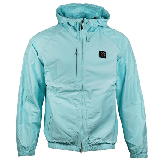 Marshall Artist Lightweight Nylon Hooded Jacket Aqua