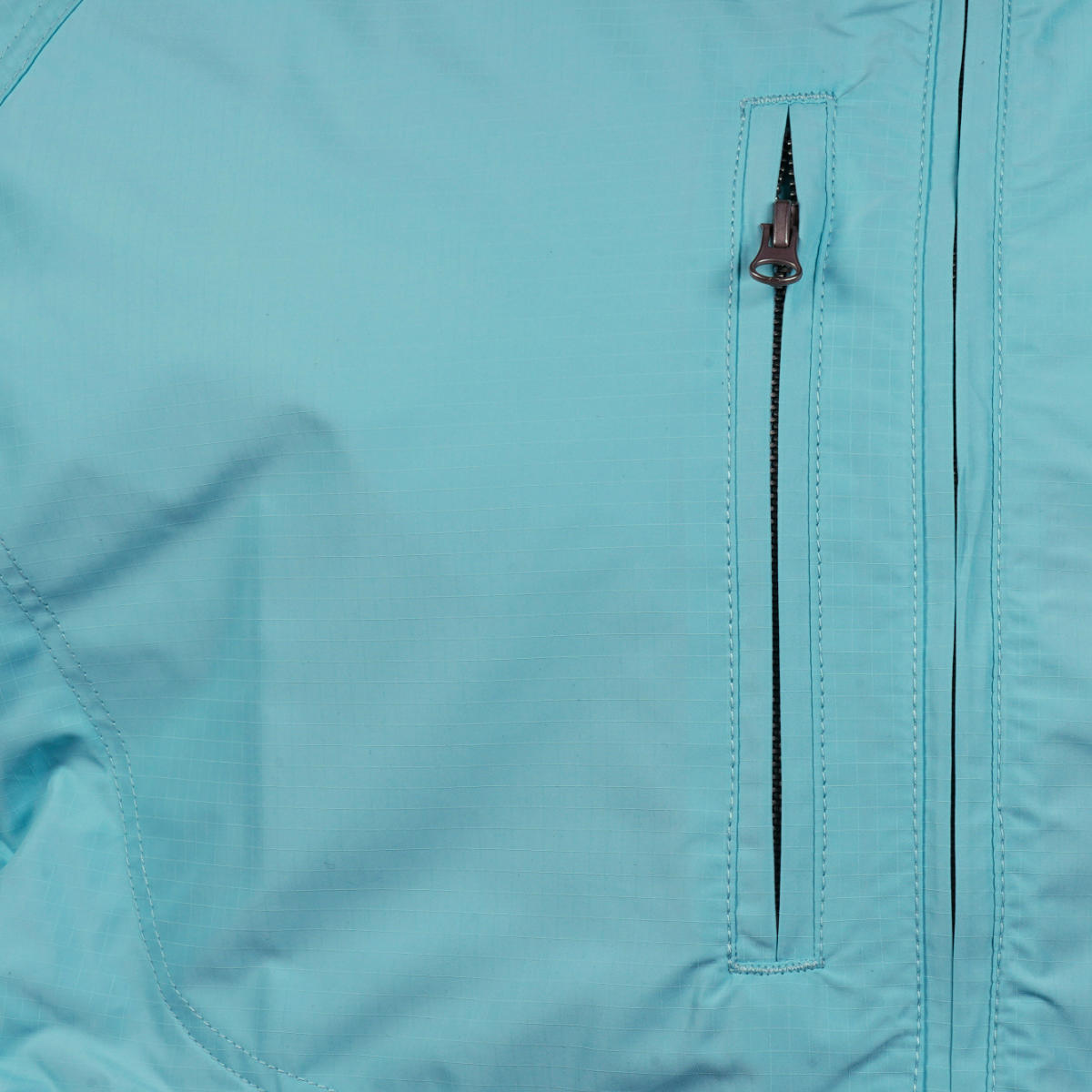 Marshall Artist Lightweight Nylon Hooded Jacket Aqua