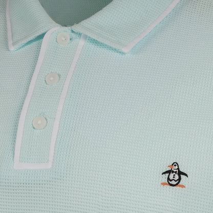 Original Penguin Airtex Fine Gauge Knit Polo Shirt Spearmint