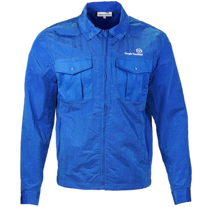 Sergio Tacchini Luciano Zip Through Coach Jacket Blue