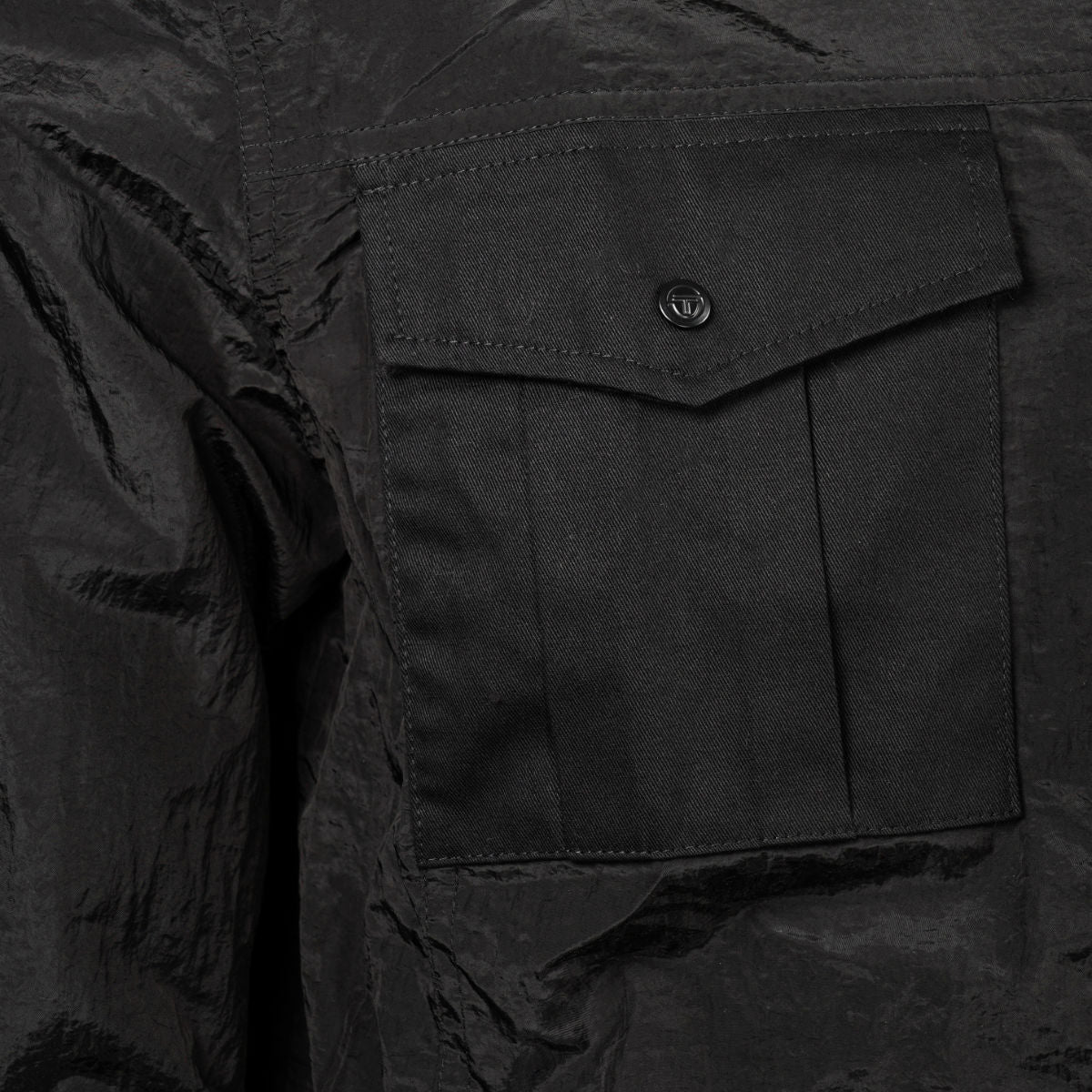 Sergio Tacchini Luciano Zip Through Coach Jacket Black
