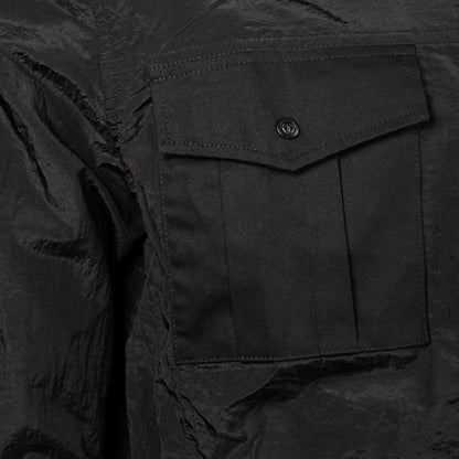 Sergio Tacchini Luciano Zip Through Coach Jacket Black