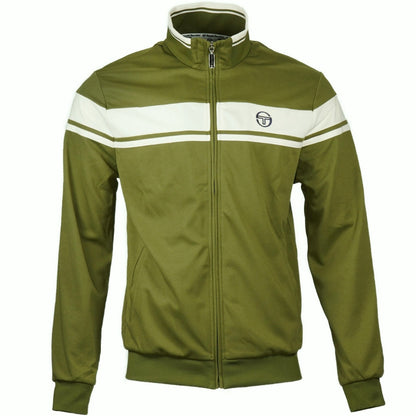 Sergio Tacchini Damarindo Track Top Moss / Off White