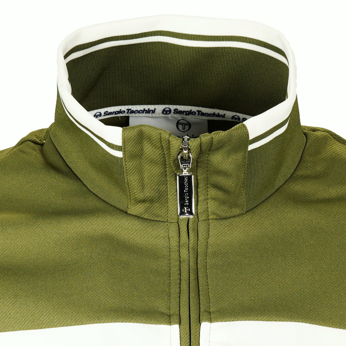 Sergio Tacchini Damarindo Track Top Moss / Off White
