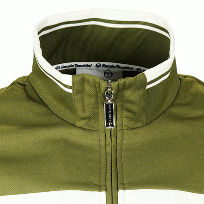 Sergio Tacchini Damarindo Track Top Moss / Off White